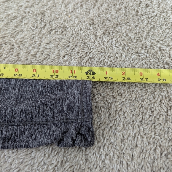 Lululemon On Repeat Rulu Hoodie Heathered Black Lightweight Soft Training - Picture 10 of 11